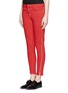 Front View - Click To Enlarge - SANDRO - Papaye zip outseam cropped jeans