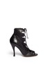 Main View - Click To Enlarge - TABITHA SIMMONS - 'Bonai' perforated leather lace-up boots