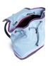 Detail View - Click To Enlarge - STELLA MCCARTNEY - 'Falabella' denim flap backpack
