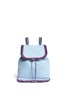 Main View - Click To Enlarge - STELLA MCCARTNEY - 'Falabella' denim flap backpack