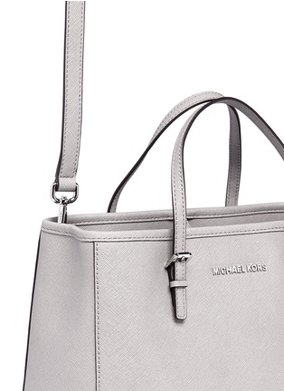 Detail View - Click To Enlarge - MICHAEL KORS - Jet Set medium saffiano leather tote