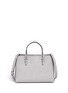 Back View - Click To Enlarge - MICHAEL KORS - Jet Set medium saffiano leather tote