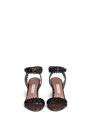 Figure View - Click To Enlarge - TABITHA SIMMONS - 'Leticia' perforated leather sandals