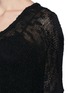 Detail View - Click To Enlarge - HELMUT LANG - Irregular open knit sweater