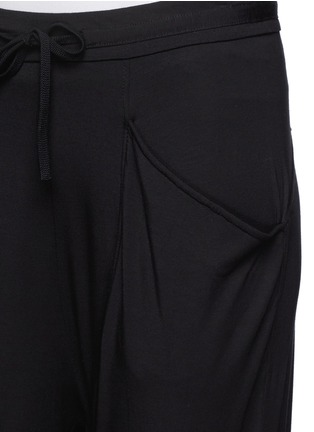 Detail View - Click To Enlarge - HELMUT LANG - Jersey harem jogging pants