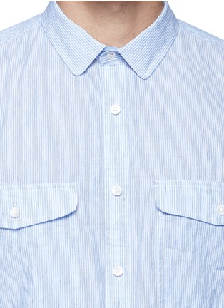 Detail View - Click To Enlarge - THEORY - Jugen stripe shirt