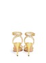 Back View - Click To Enlarge - CHARLOTTE OLYMPIA - 'Soho' stud PVC peep toe pumps