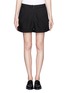 Main View - Click To Enlarge - HELMUT LANG - Dent pleat front shorts