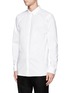 Front View - Click To Enlarge - HELMUT LANG - Tech poplin minimalist shirt