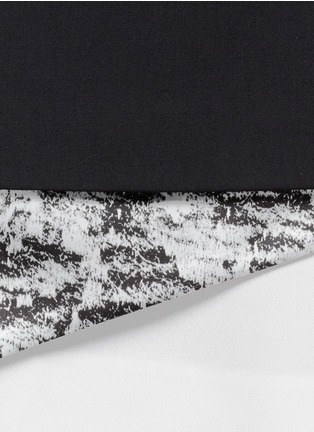 Detail View - Click To Enlarge - HELMUT LANG - Resid print layer skirt
