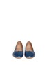 Figure View - Click To Enlarge - CHLOÉ - Scalloped edge leather flats