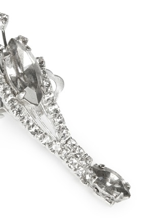 Detail View - Click To Enlarge - MOUNSER - Crystal single earring and cuff