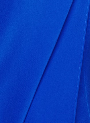 Detail View - Click To Enlarge - ACNE STUDIOS - 'Pauli' drape layer crepe dress