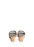 Back View - Click To Enlarge - JIMMY CHOO - Panna cork demi wedge sandals