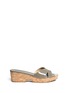 Main View - Click To Enlarge - JIMMY CHOO - Panna cork demi wedge sandals