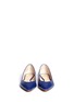 Figure View - Click To Enlarge - CHLOÉ - Point-toe leather flats