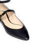 Detail View - Click To Enlarge - CHLOÉ - Double strap point-toe leather flats