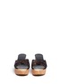 Figure View - Click To Enlarge - JIMMY CHOO - Prima foil print suede wedge mules