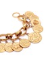 Detail View - Click To Enlarge - VINTAGE CHANEL - Zodiac coin charm chain bracelet