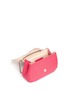 Detail View - Click To Enlarge - SEE BY CHLOÉ - 'Rosita' colourblock shoulder chain leather bag