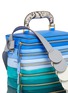  - ANYA HINDMARCH - 'Stack Circle' six zip leather bag