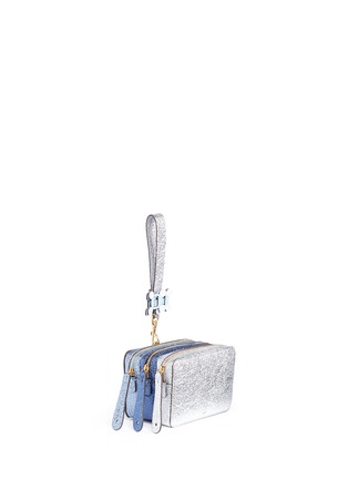 Detail View - Click To Enlarge - ANYA HINDMARCH - 'The Stack Circulus' zip wristlet