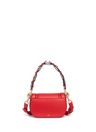 Detail View - Click To Enlarge - ANYA HINDMARCH - 'Vere Circulus' mini geometric leather satchel