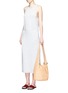 Figure View - Click To Enlarge - ELIZABETH AND JAMES - 'Finley Courier' tassel leather hobo bag
