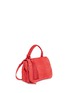 Detail View - Click To Enlarge - ELIZABETH AND JAMES - 'Trapeze' small tassel suede crossbody bag