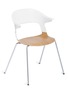  - MANKS - PAIR™ chair – White/Oak