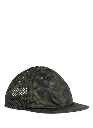 Main View - Click To Enlarge - SATISFY - Perforated camouflage baseball cap