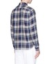 Back View - Click To Enlarge - ALEX MILL - 'Hudson' check plaid double gauze shirt