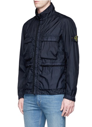 Front View - Click To Enlarge - STONE ISLAND - Logo badge performance field jacket