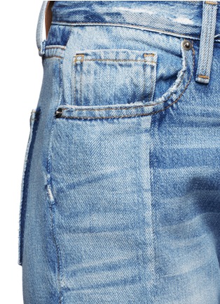 Detail View - Click To Enlarge - FRAME - 'Nouveau Le Mix' one of a kind jeans