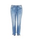 Main View - Click To Enlarge - FRAME - 'Nouveau Le Mix' one of a kind jeans