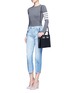 Figure View - Click To Enlarge - FRAME - 'Nouveau Le Mix' one of a kind jeans