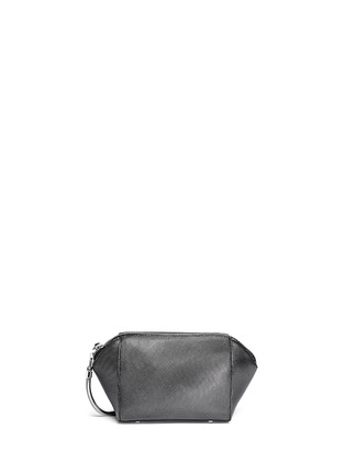 Main View - Click To Enlarge - ALEXANDER WANG - 'Chastity' small metallic pouch