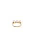  - TASAKI - 'Balance' akoya pearl 18k yellow gold ring
