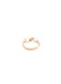 Figure View - Click To Enlarge - TASAKI - 'Danger Fang' diamond Akoya pearl 18k yellow gold ring