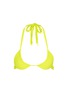 Main View - Click To Enlarge - MIKOH - 'Kula' woven strap triangle bikini top