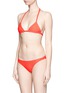 Figure View - Click To Enlarge - MIKOH - 'Indies' macramé triangle bikini top