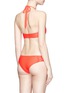 Back View - Click To Enlarge - MIKOH - 'Lanikai' macramé halter bikini top