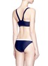 Back View - Click To Enlarge - ZOE KARSSEN - 'Troublemaker' graphic print sport bikini top