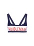 Main View - Click To Enlarge - ZOE KARSSEN - 'Troublemaker' graphic print sport bikini top