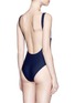 Back View - Click To Enlarge - ZOE KARSSEN - 'Troublemaker' bandeau print swimsuit