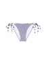Main View - Click To Enlarge - ZOE KARSSEN - 'Stripes' side tie bikini bottoms