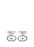 Main View - Click To Enlarge - DEAKIN & FRANCIS  - Stone inlay double panel cufflinks