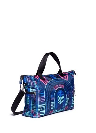 Front View - Click To Enlarge - MARA HOFFMAN ATH - 'Voyager' print riptstop gym bag