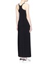 Back View - Click To Enlarge - NORMA KAMALI - 'Go Racer' stretch jersey maxi dress