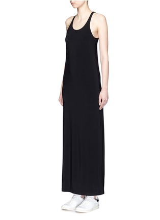 Figure View - Click To Enlarge - NORMA KAMALI - 'Go Racer' stretch jersey maxi dress